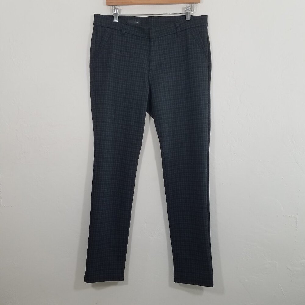 Kut from the Kloth Skinny Stretch Plaid Pants Size 14‎